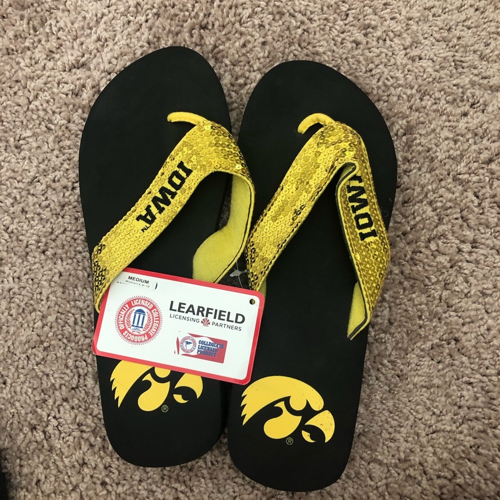 Iowa Hawkeyes Flip-Flops